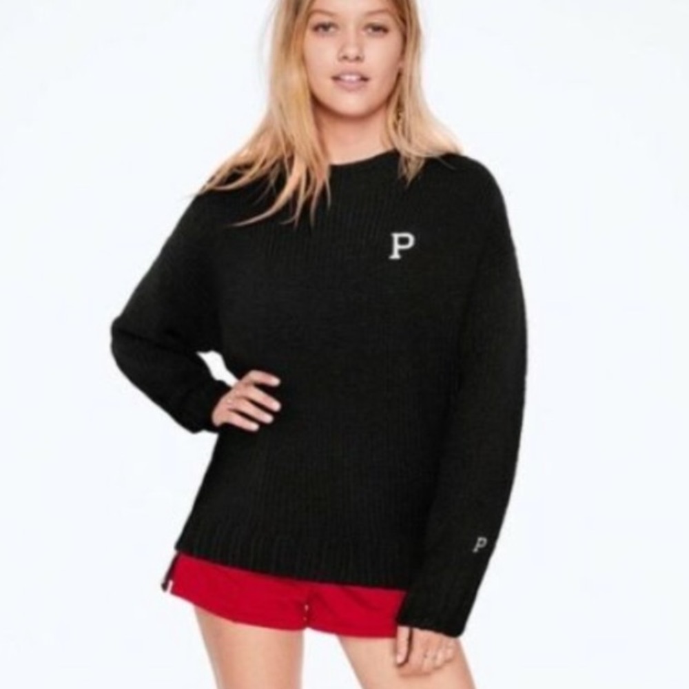 PINK Victoria Secret Black Sweater